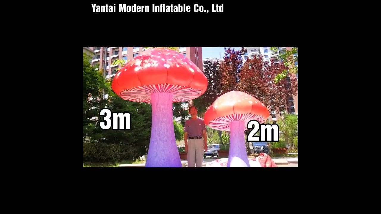 giant advertising inflatable mushroom