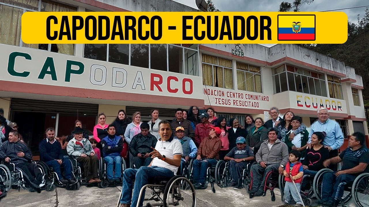 Visitamos el único centro de vida independiente de Ecuador 😱🇪🇨
