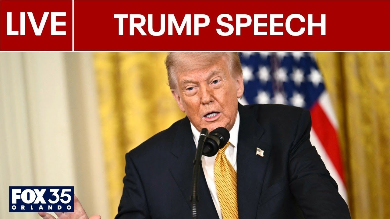 LIVE: President Donald Trump talks from Rose Garden
