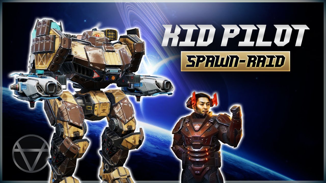 [WR] 🔥 Kid w/ Titan Pilot SPAWN RAIDING &ndash; Gameplay | War Robots