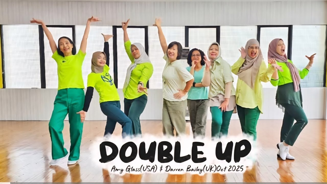 Double Up linedance || Amy Glass(USA) & Darren Bailey(UK)Oct2025 || intermediate || Mahitra