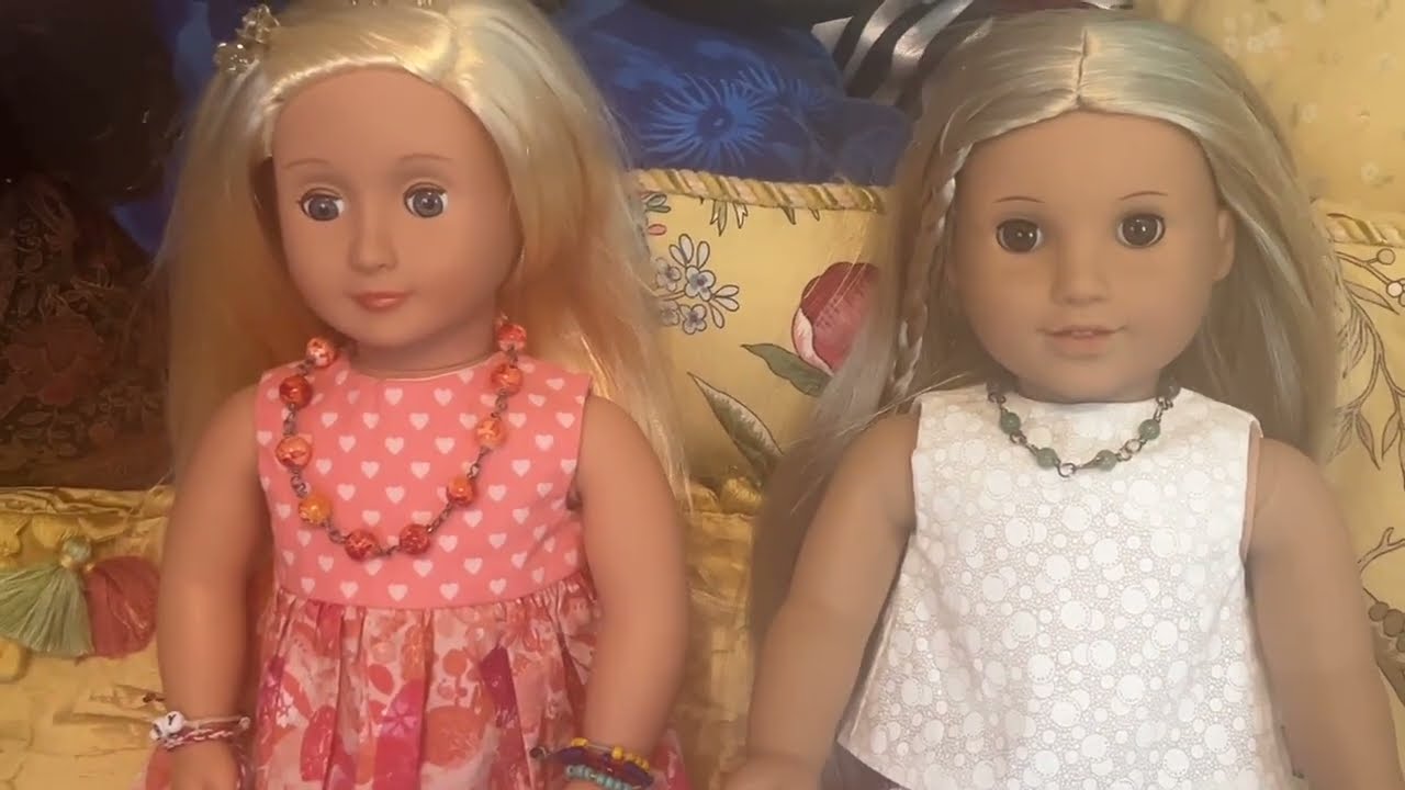 18 inch Doll Valentine Collab; Necklace DIY