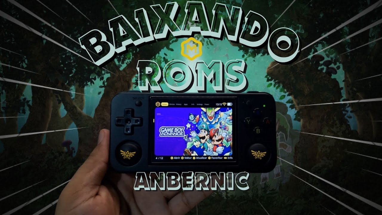COMO BAIXAR ROMS @ANBERNIC E OUTROS CONSOLES PORTÁTEIS(2025)