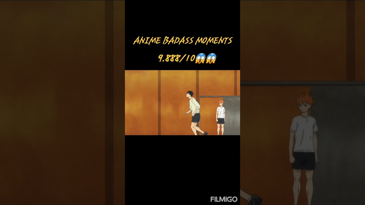 Anime Badass moments# Hinata# Haikyuu#