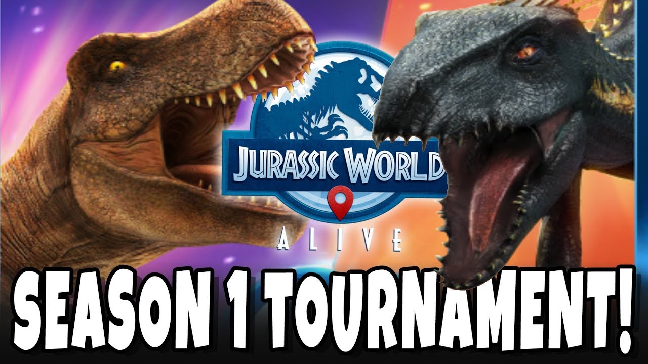 JURASSIC WORLD ALIVE TROPHY PUSHING! Season 1 Tournament Battles in Sorna Marshes Arena