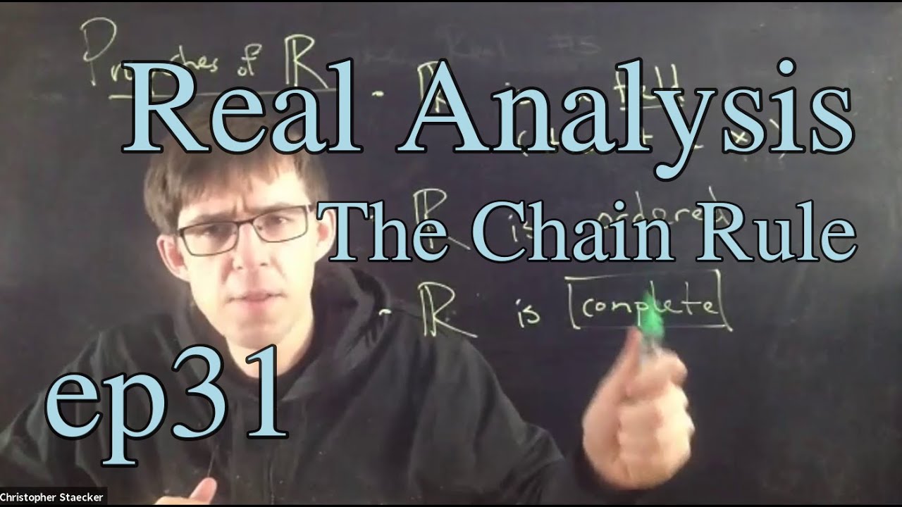 Real Analysis Ep 31: The Chain Rule, etc