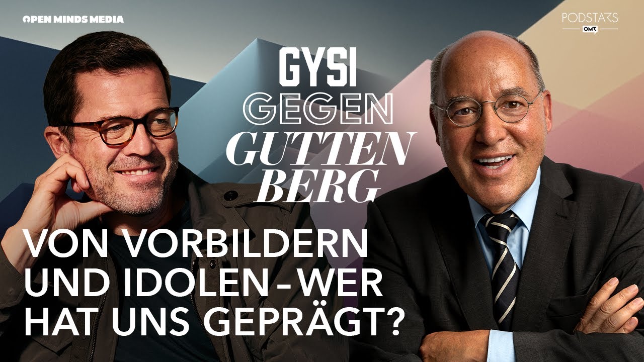 Von Vorbildern und Idolen – wer hat uns geprägt? | Gysi gegen Guttenberg