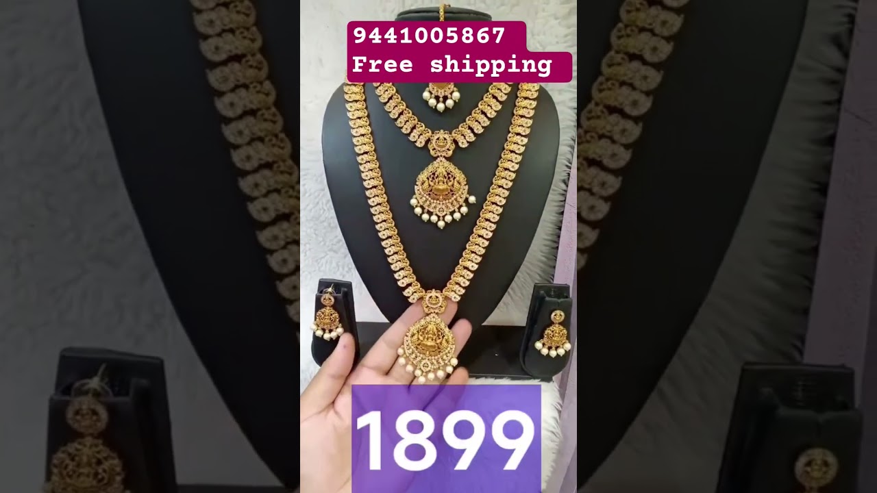 wholesale prices One gram gold jewellery