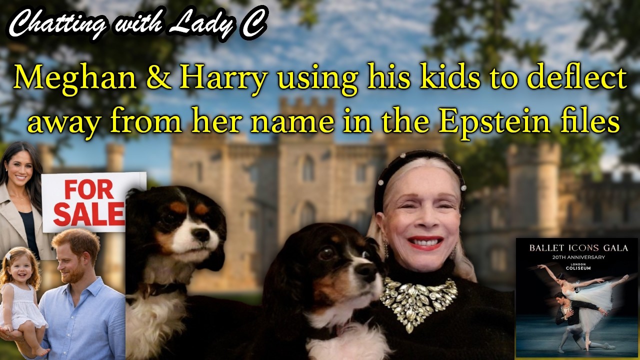 Meghan & Harry using his kids to deflect away from her name in the Epstein files - Ballet Icons Gala