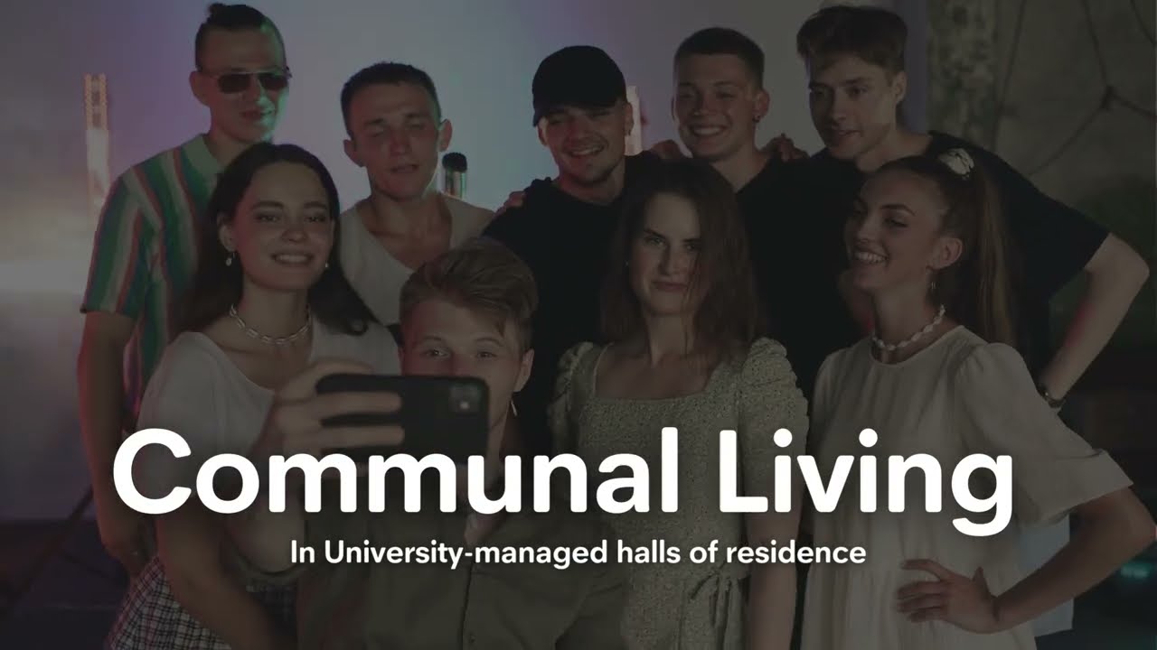 Shared living in halls