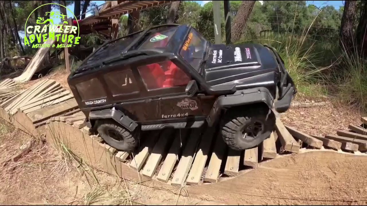 Rc Crawler hobao dc1 review y prueba. Crawler adventure. Rc car