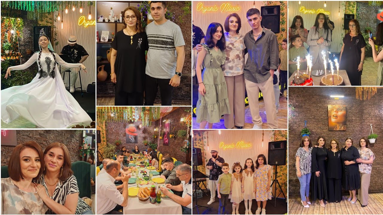 VLOG352 #Anamın🎊və Esmira qızımın ad günündən💞🎂💃🎶🎉