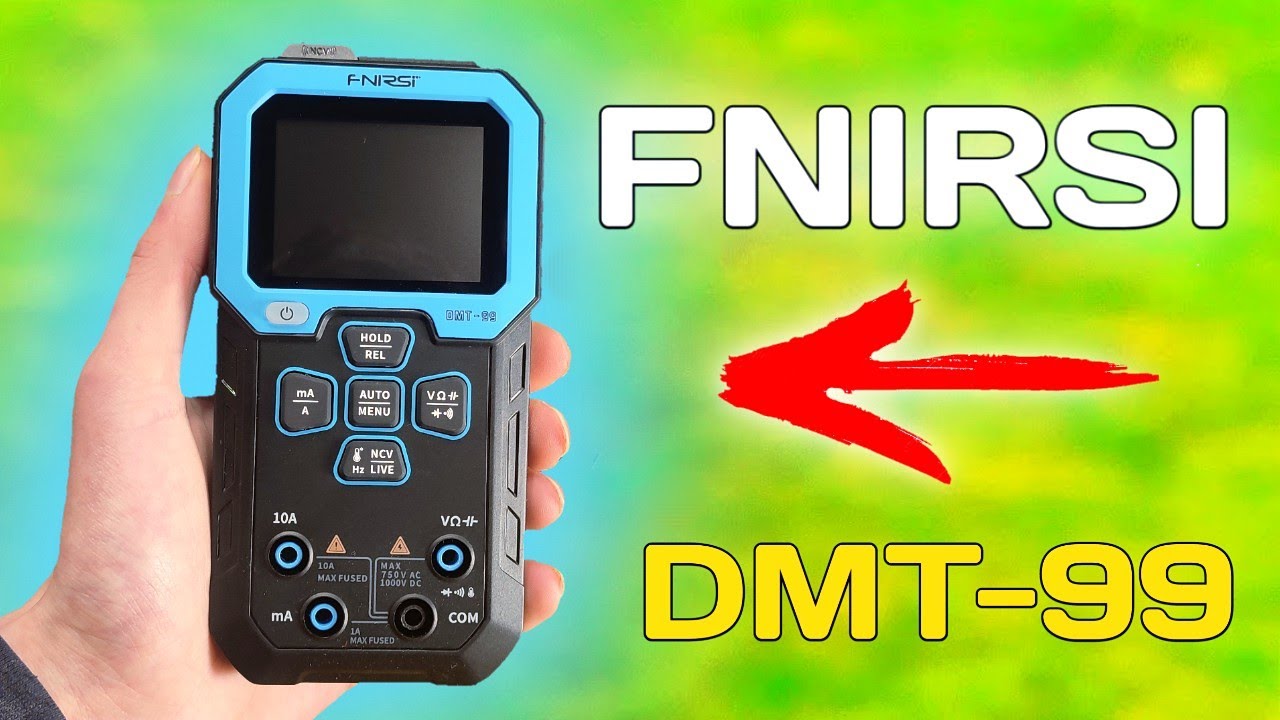 ОНИ СДЕЛАЛИ ЭТО! Первый полноценный мультиметр от FNIRSI DMT-99