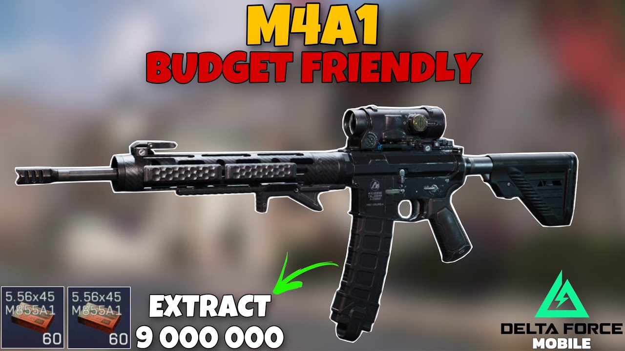CHEAP M4 MADE ME MILLION ON ZERO DAM IN DELTA FORCE MOBILE