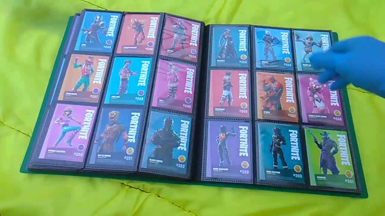 Fortnite Trading Cards, Round 18! FULL SET Complete Panini Series 1! ALL 300 Cards, Victory Royale!