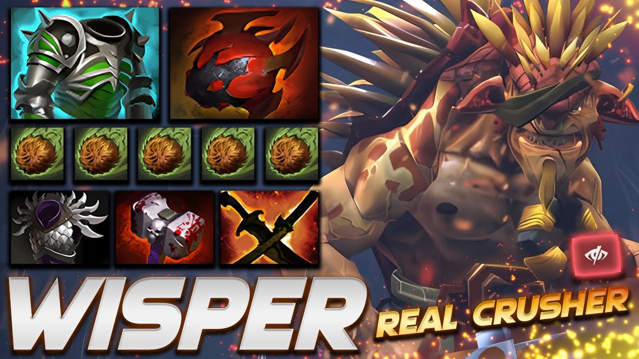 Wisper Bristleback Super Tank - Dota 2 Pro Gameplay [Watch & Learn]