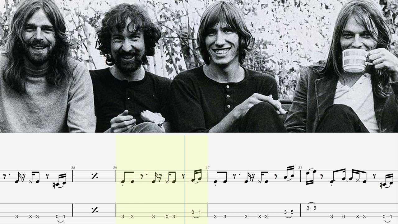 Bass Playalong - Shine on You Crazy Diamond Pt. VI-IX - Pink Floyd
