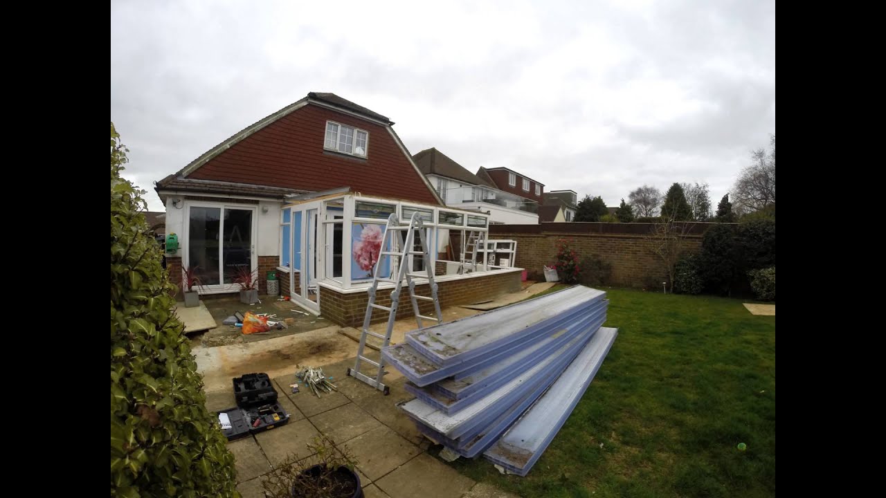 Conservatory removal