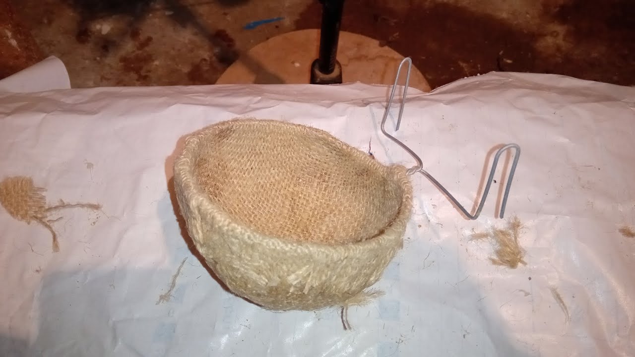 صنع عش للكناري و الحسون (الطريقة الثانية)