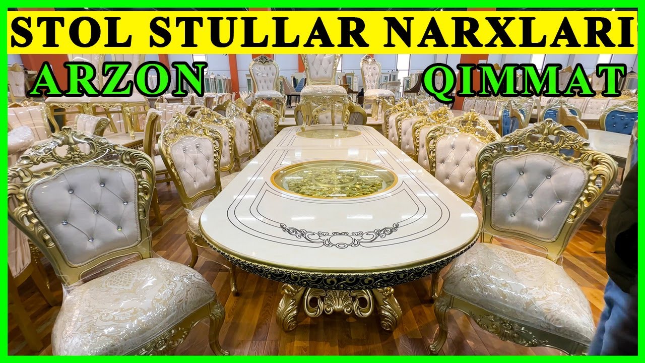 STOL STUL NARXLARI OCHIQCHASIGA GAPLASHAMIZ |MEBEL MARKET UZ | stolstul narxlari |