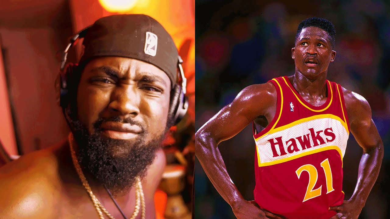 THE BEST EVER!!!! Reacting to DOMINIQUE WILKINS TOP DUNKS EVER!!