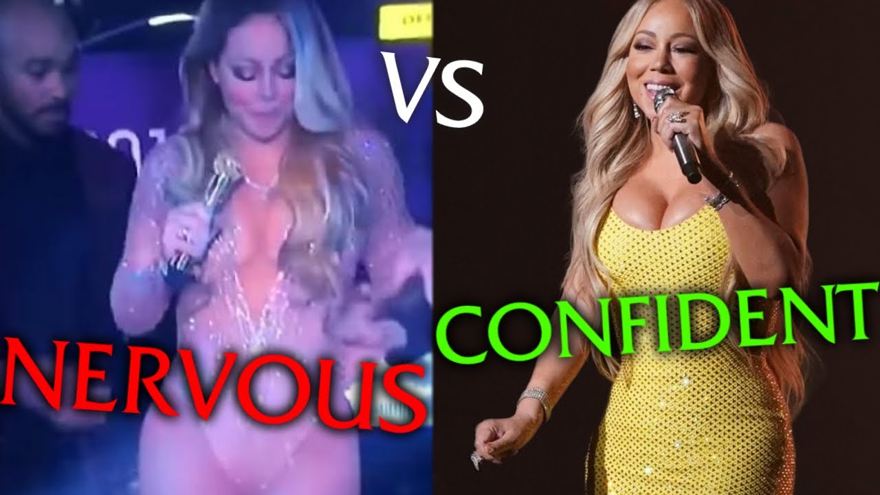 Nervous VS Confident Vocals - Mariah Carey