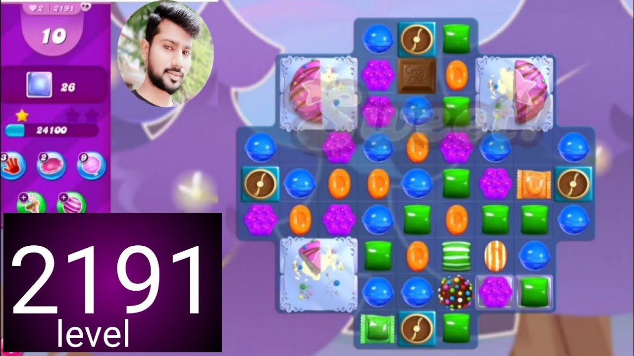 Candy crush saga level 2191 । Tough level । No boosters । Candy crush saga 2191 help । Sudheer tips
