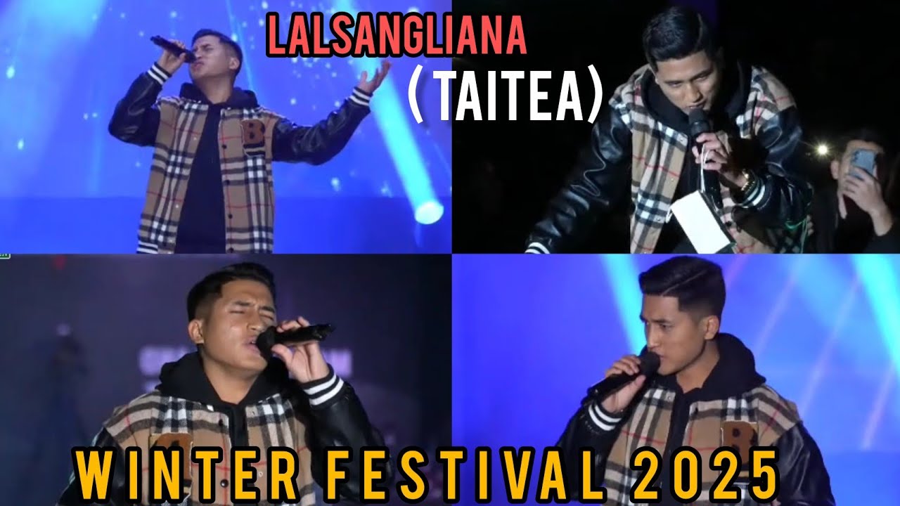Lalsangliana ( Taitea) at Winter Festival 2025