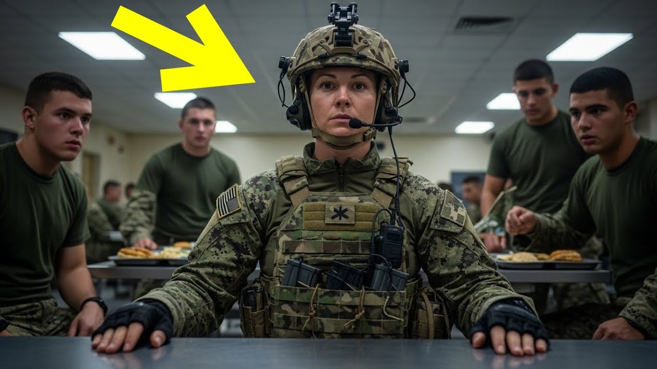 Quattro reclute la accerchiarono in mensa — 40 secondi dopo capirono che era una Navy SEAL