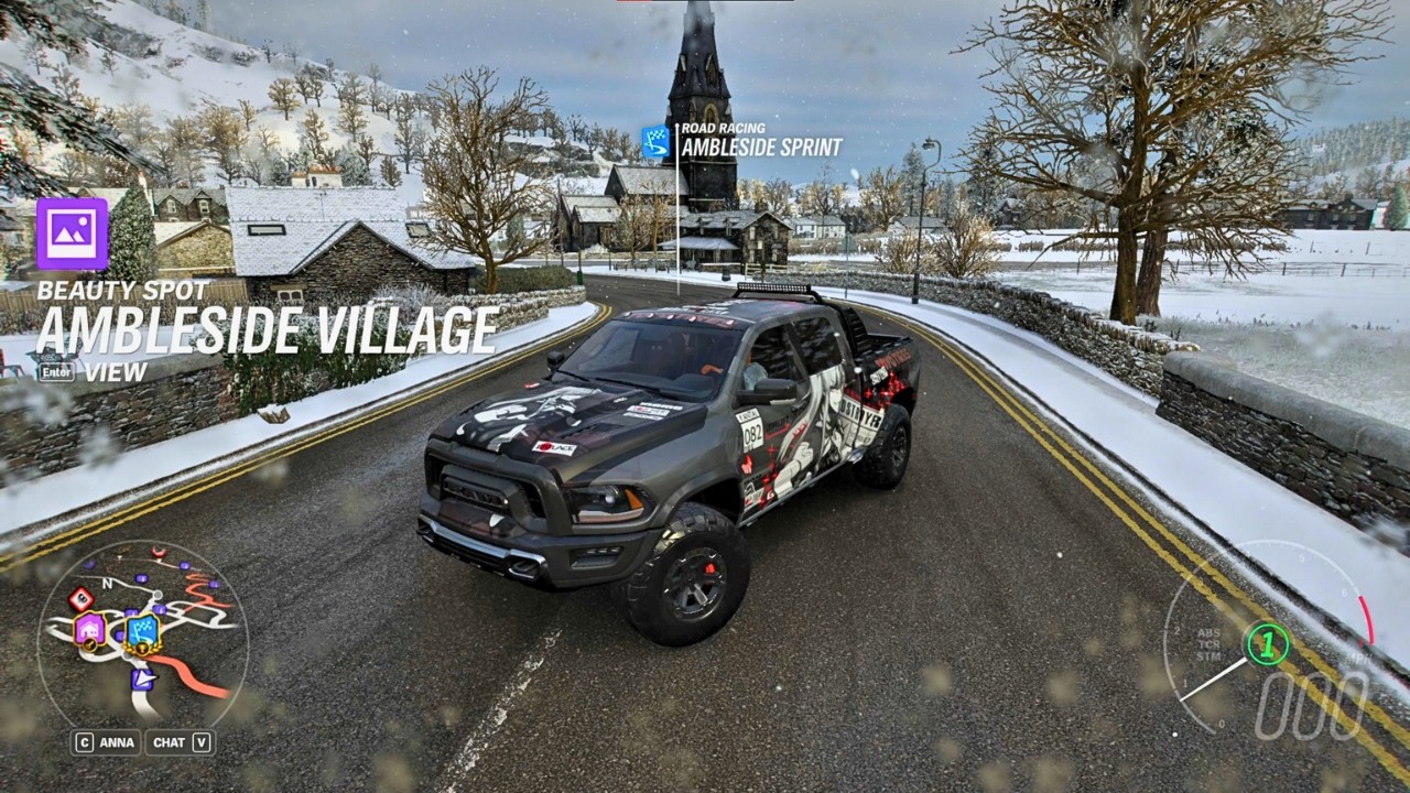2017 RAM REBEL TRX CONCEPT in Winter Season | Forza Horizon 4K Ultra Realistic Gameplay