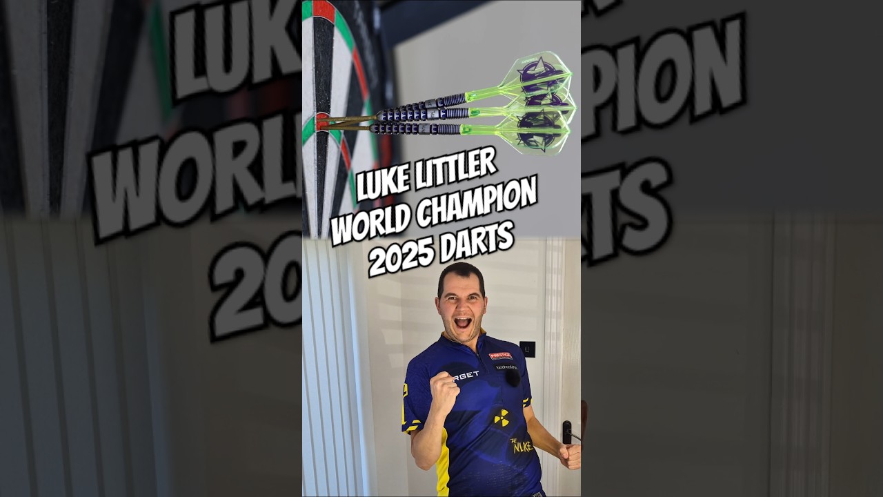 Luke Littlers World Championship Edition Darts!!! @TargetDarts180 #180 #targetdarts