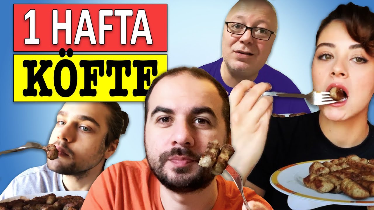 1 Haftada Kim Daha Fazla Köfte Yiyecek?