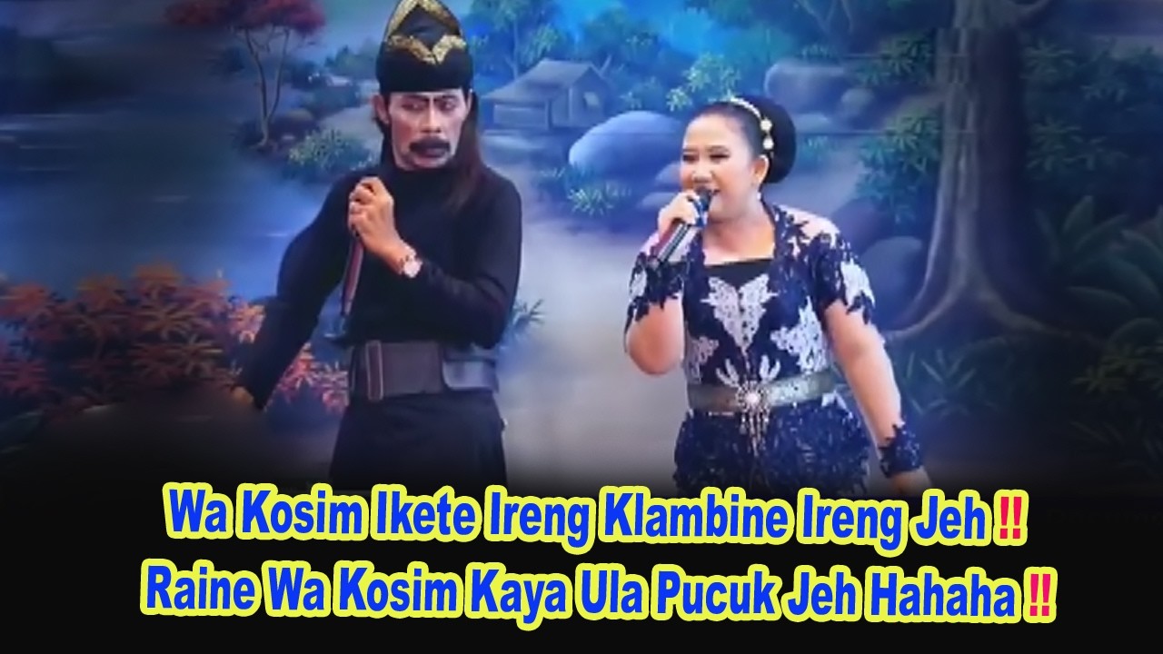Wa Kosim Pusing Jeh Baka Wis Mikiri Waktu Jaman Semana