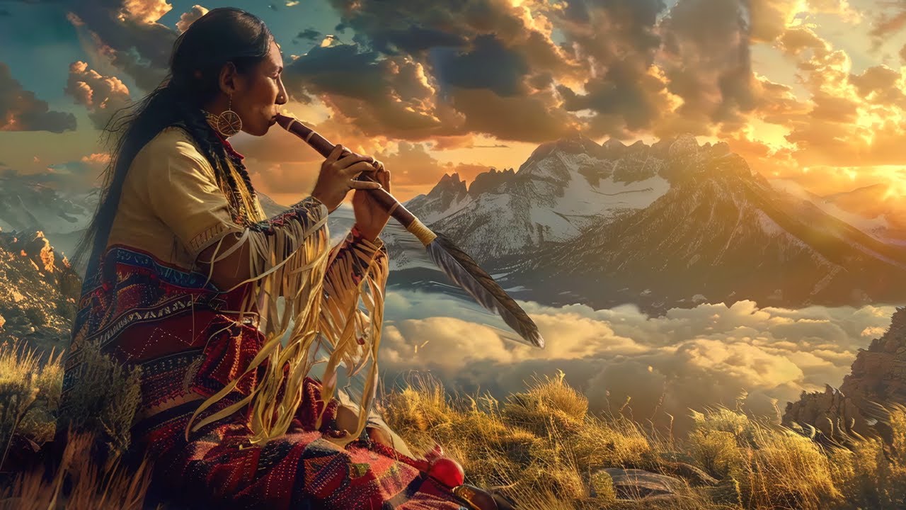 🪈 El Sonido de la Flauta Nativa: Cura las Emociones, F&iacute;sica y Mental | Elimina La Energ&iacute;a Negativa 🎶