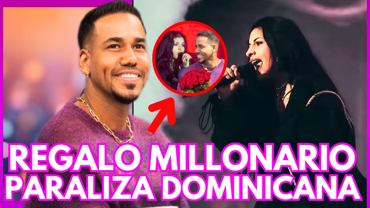 ¡ROMEO SANTOS PARALIZA DOMINICANA! EL REGALO MILLONARIO PARA CAZZU EN VIVO
