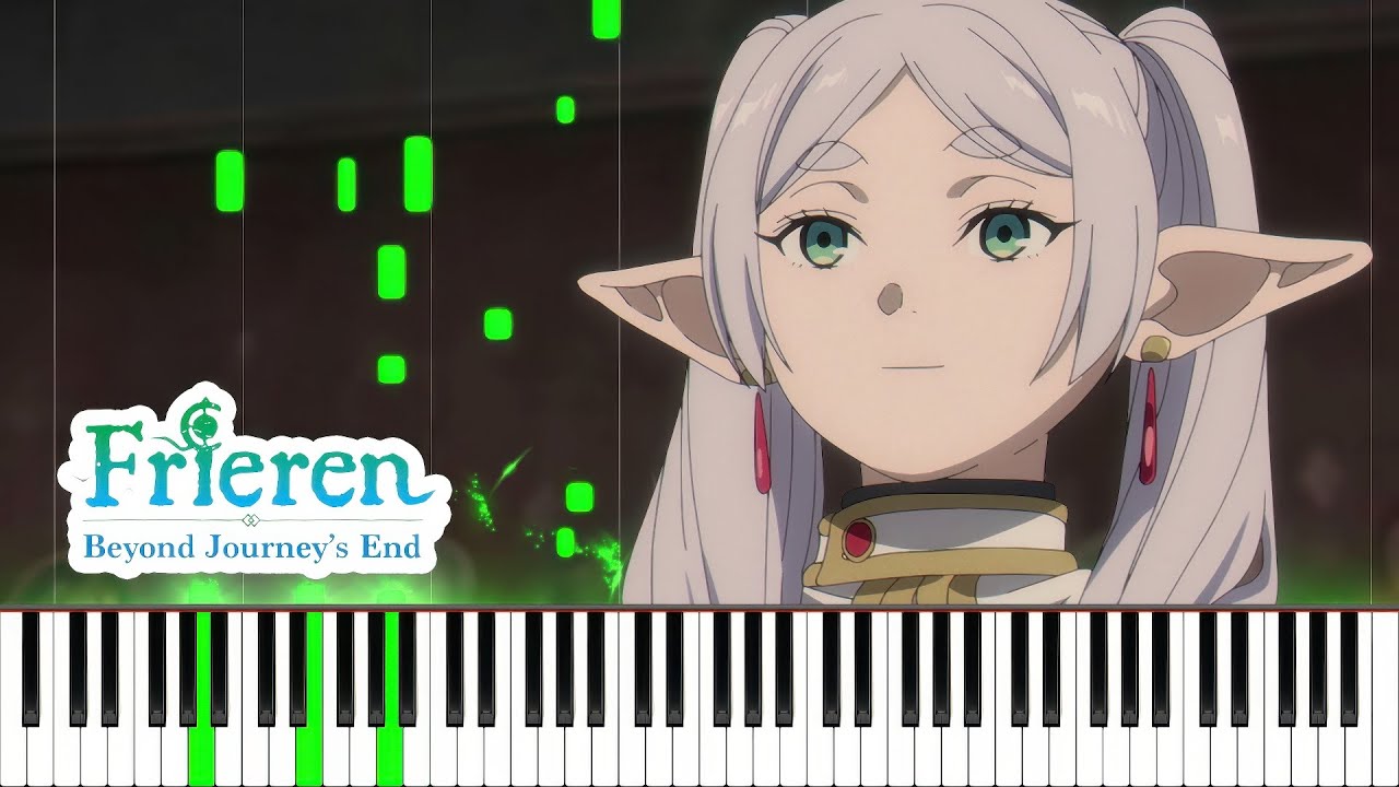 Anytime Anywhere (TV size/Easier Ver.) - Frieren ED Piano Cover | Sheet Music [4K]