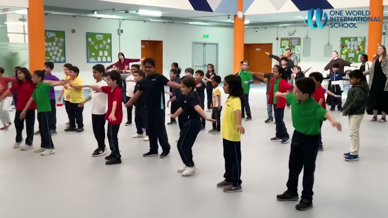 Grades 1 to 4 at OWIS Riyadh joined the energy of World Cup 2022