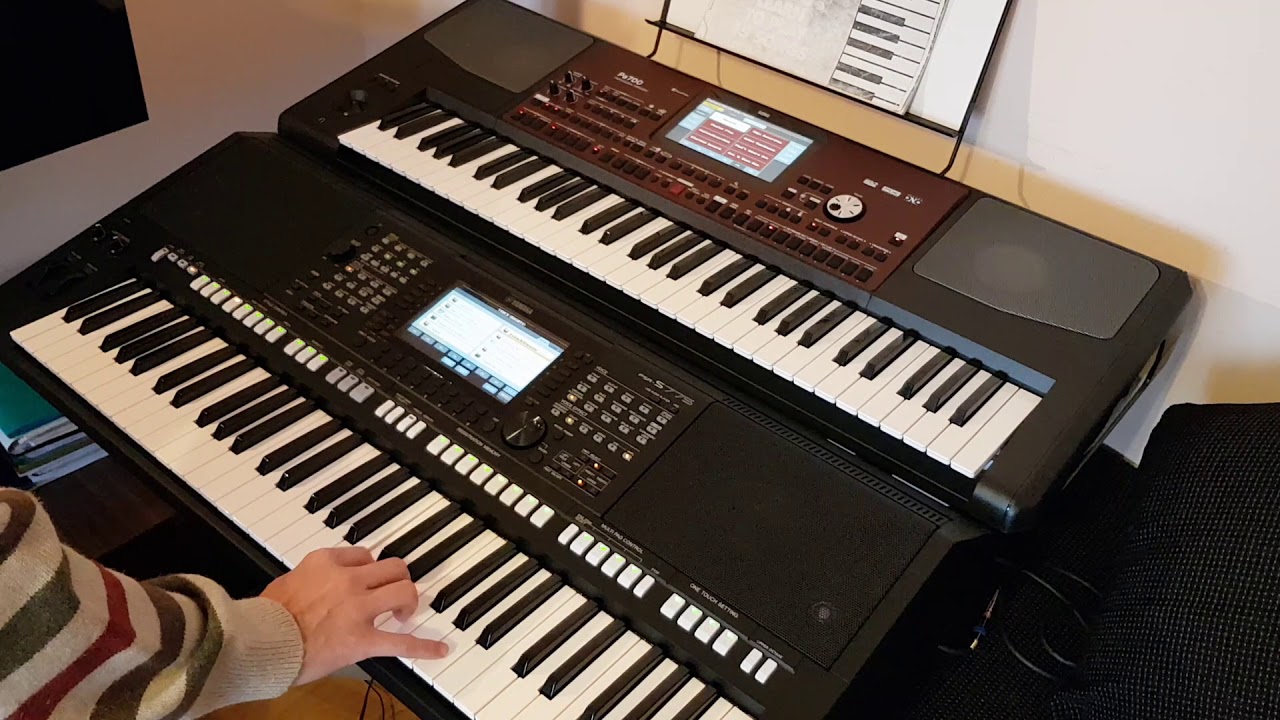 Yamaha PSR-S775 vs. Korg Pa700 - Accordions