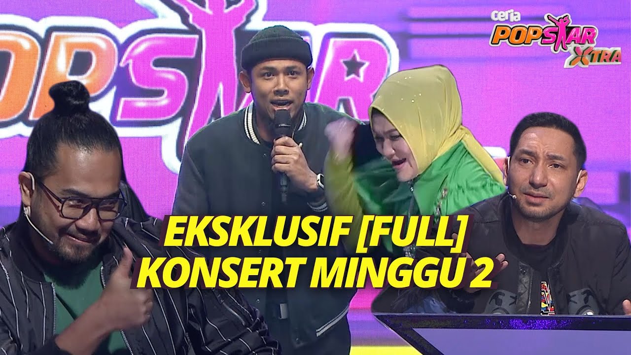 Ceria Popstar Xtra [FULL] Konsert Minggu 2 | Nabil, Zizan, Johan, Mas Idayu