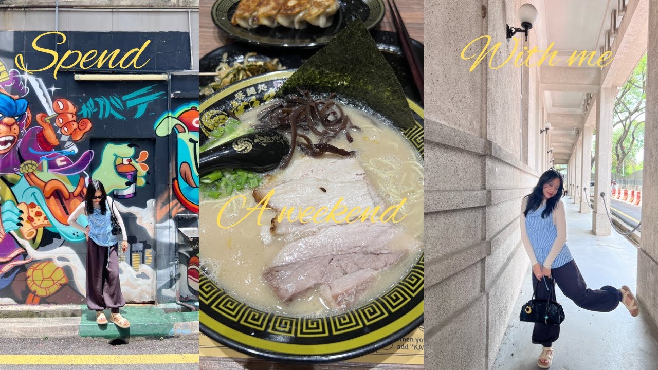 Life in Malaysia| Weekend Vlog ✨ Rumah Tangsi bazaar, shopping, ramen, Desa park city