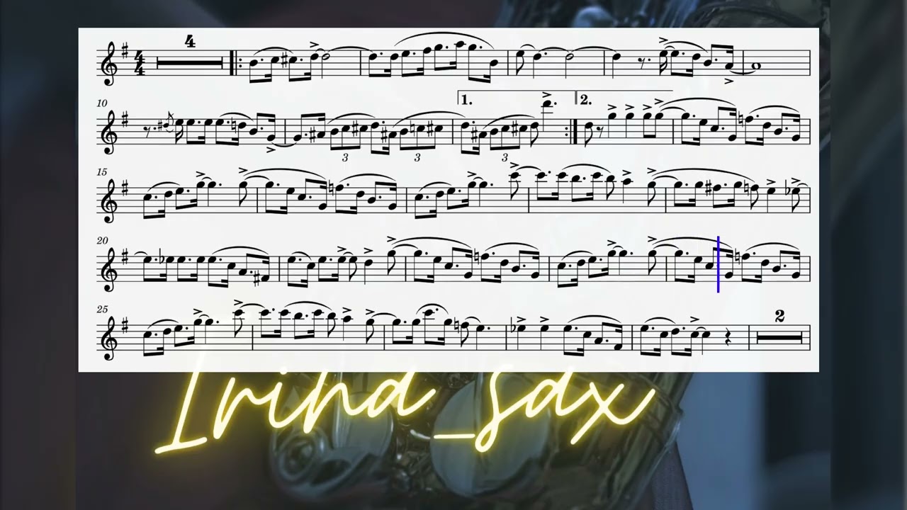 chattanooga choo choo accompaniment+sax+metronome