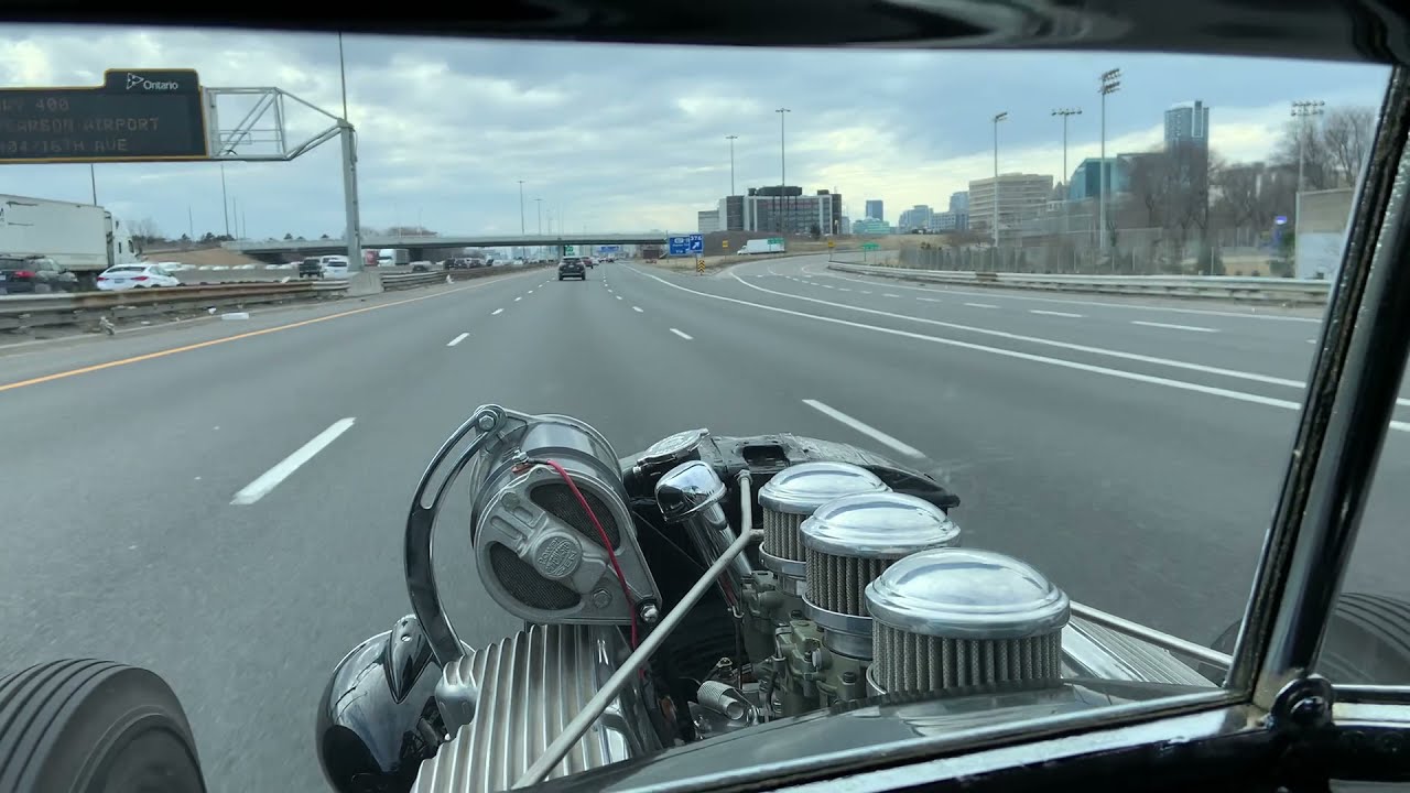 37 Ford chevy 348 tri power - fun run of the year