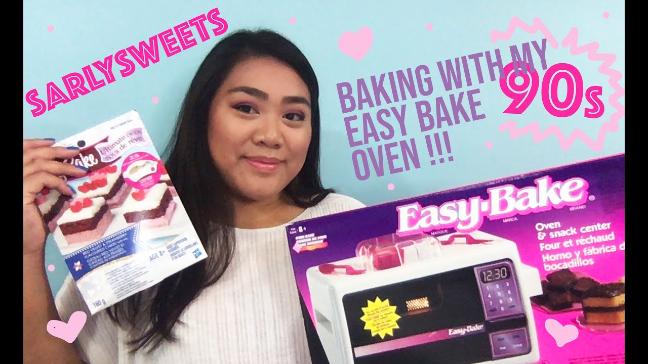 BAKING WITH MY 90s EASY BAKE OVEN | SARLYSWEETS | EPISODE 6 | toronto, scarborough filipina baker |