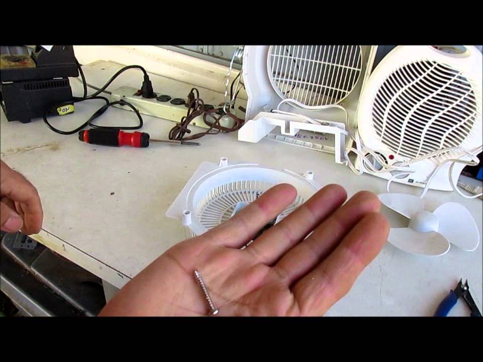 COMO REPARAR UN VENTILADOR Family CARE  MODELO HM-714 video #1
