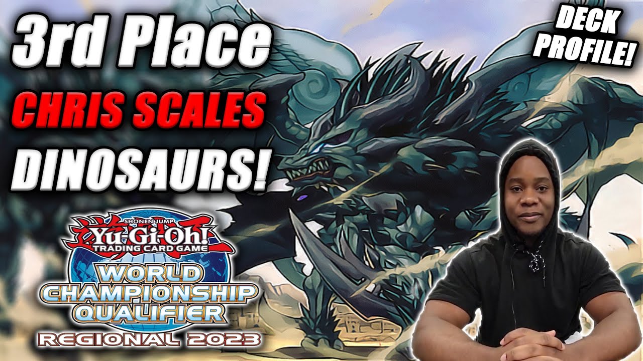 Yu-Gi-Oh! Regional 3rd Place: Dinosaur Deck Profile [ft. Christopher Scales] PHHY Shreveport LA 2023