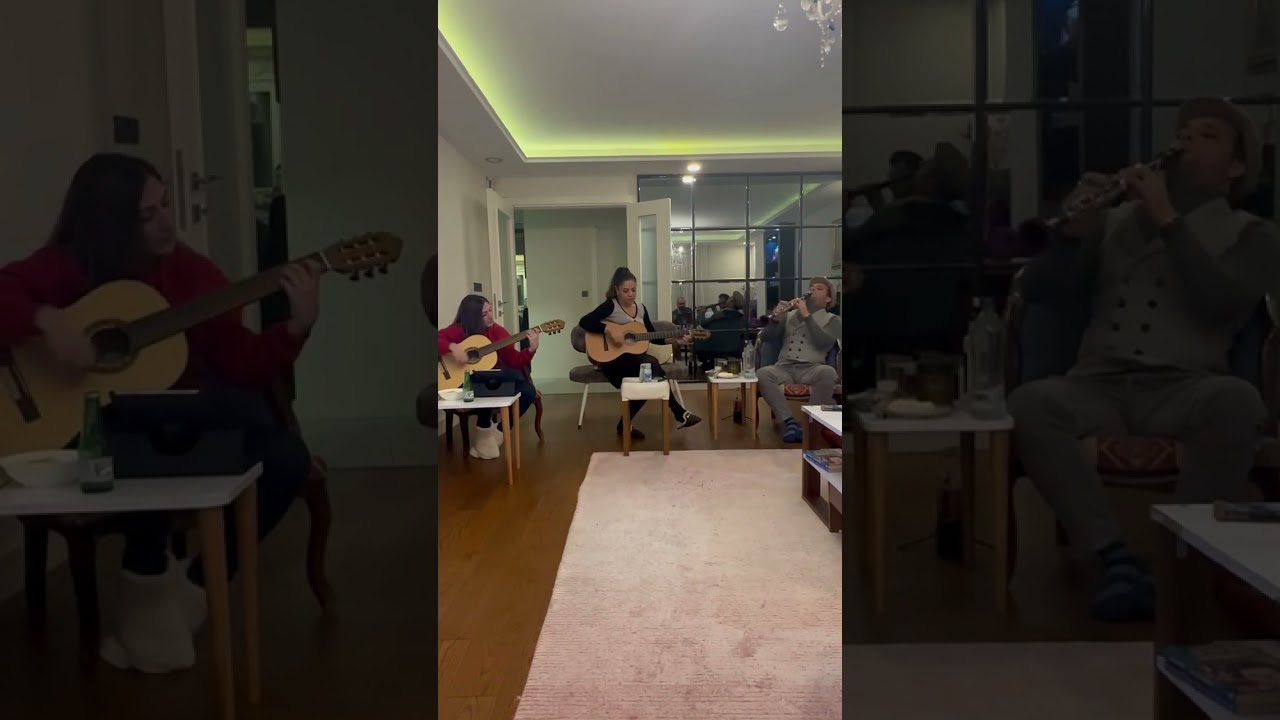 17.12.2023 Abdulrahim COŞKUN Hoca klarnette, öğrencileri🎸#kışmasalı#müzikterapi #osestürkiye#oses