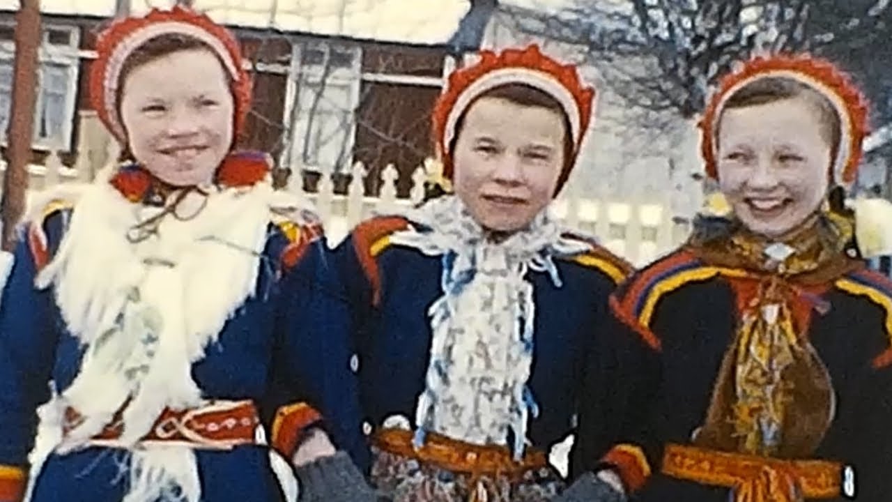 1952 Gällivare marknad (8mm footage)