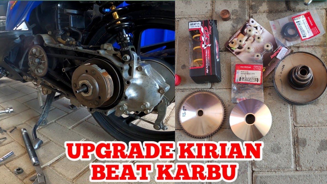 UPGRADE KIRIAN BEAT KARBU // MODIFIKASI ORI