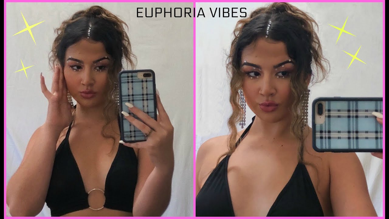 Euphoria Vibes:  Maddy Inspired Hair, Makeup, and Outfit