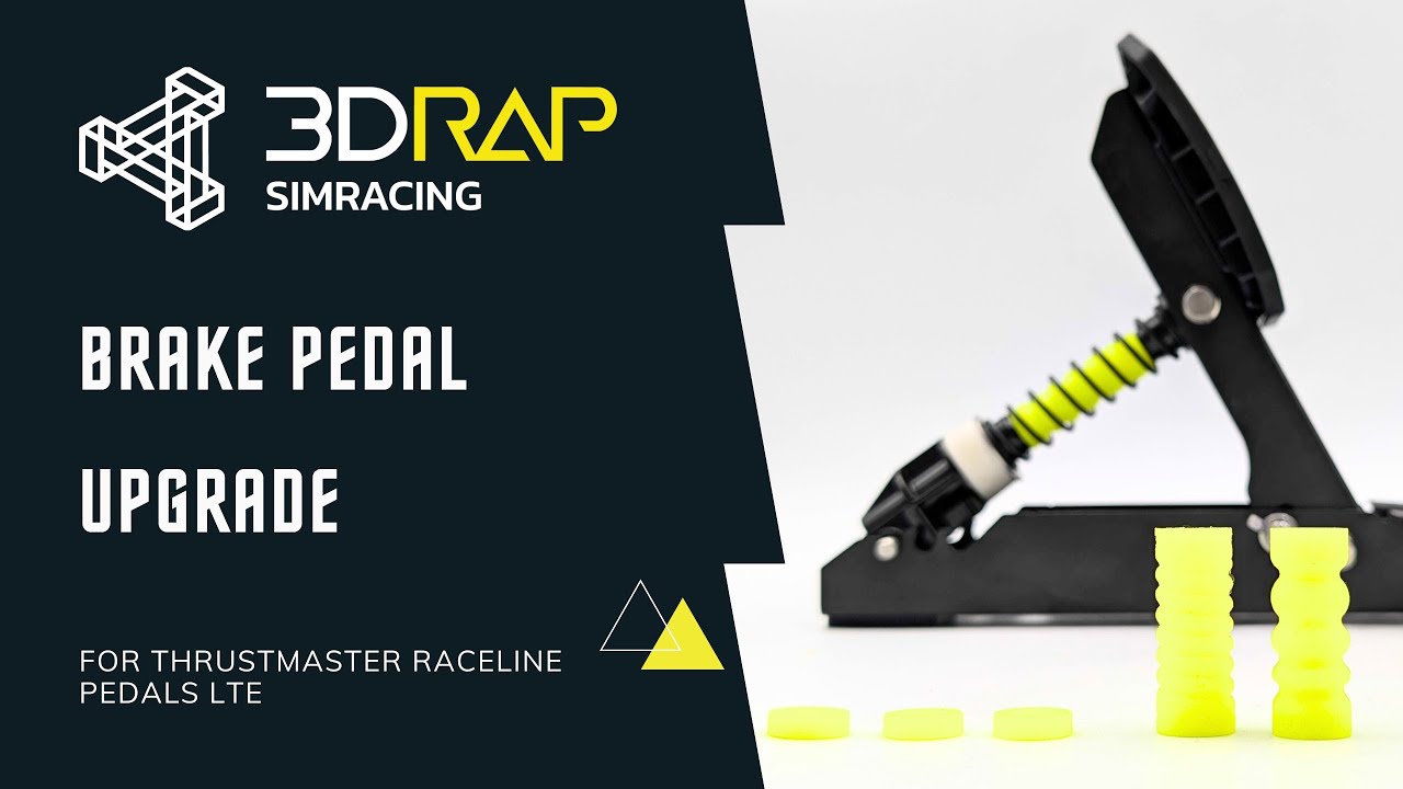 3DRAP BRAKE UPGRADE FOR THRUSTMASTER RACELINE PEDALS LTE